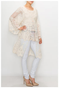 Oleana Lace Kimono