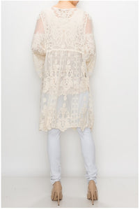 Oleana Lace Kimono