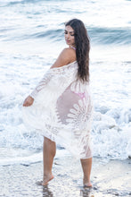 Josslyn Sunflower Lace Kimono