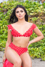 Lola Dotted Bottom- Red