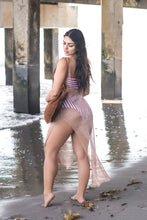 June Bronze Metallic Dress