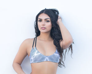 Joyus Argyle Bikini Top