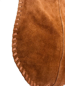 Anne Suede Tote Tan