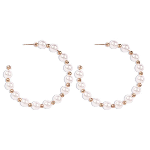 Pearl Hoops