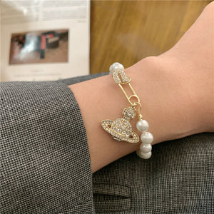 Planet Pearl Bracelet