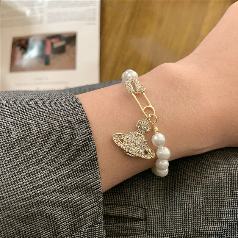 Planet Pearl Bracelet
