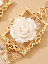 Retro Rose Earrings