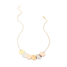Round Geometric Necklace