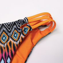Joyus Print Criss Cross Two-Piece Bikini