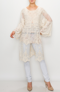 Oleana Lace Kimono