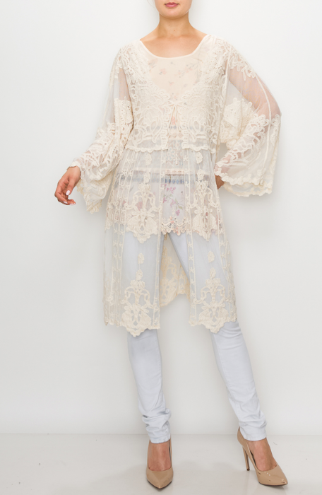 Oleana Lace Kimono