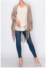 Leslie Beige Shawl