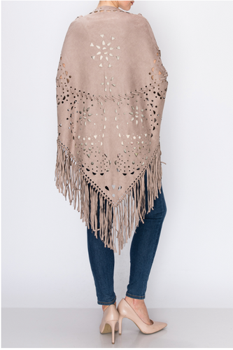 Leslie Beige Shawl