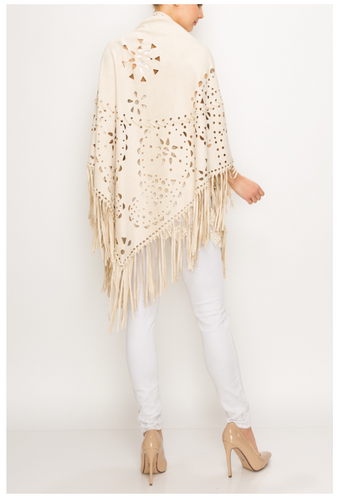 Leslie Fringed Shawl