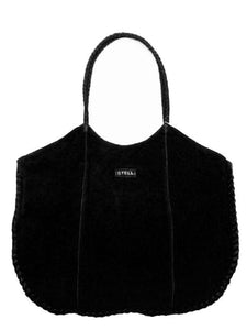 Anne Suede Tote Black