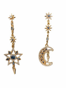Moon Star Earrings