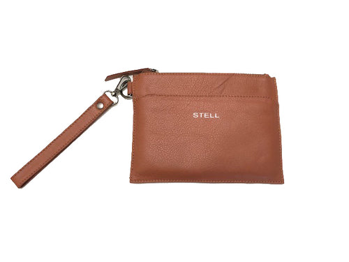 Jaxon Wristlet Tan