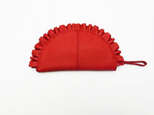 Lorem Moon Leather Clutch
