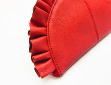 Lorem Moon Leather Clutch