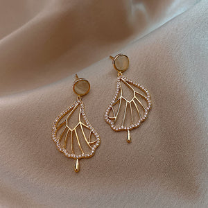 Lotus Leaf Earrings