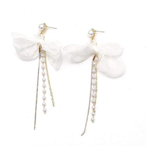 Tassel Bow Earrings