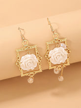Retro Rose Earrings