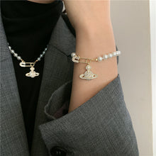 Planet Pearl Necklace