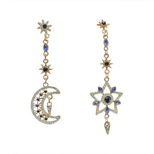 Moon Star Earrings