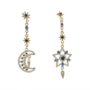 Moon Star Earrings