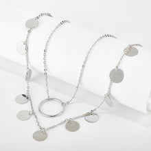 Circle Multilayer Necklace