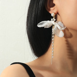 Tassel Bow Earrings